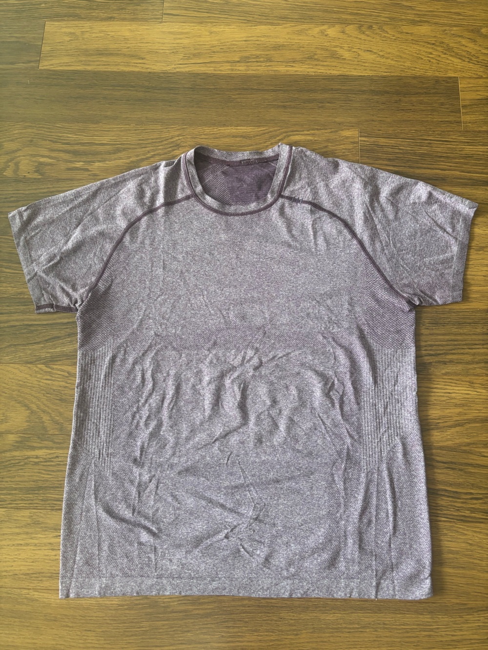 lululemon athletica Men’s Short Sleeve Performance Tee - Heather Purple